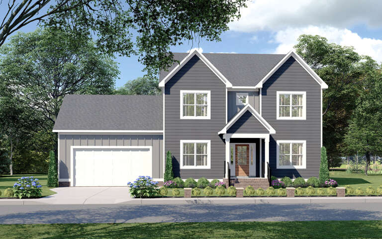 House Plan House Plan #31491 Front Elevation 