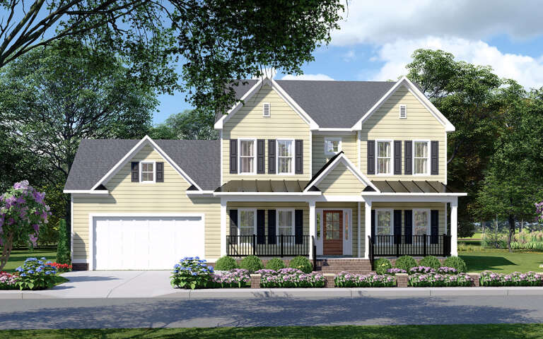 House Plan House Plan #31492 Front Elevation 