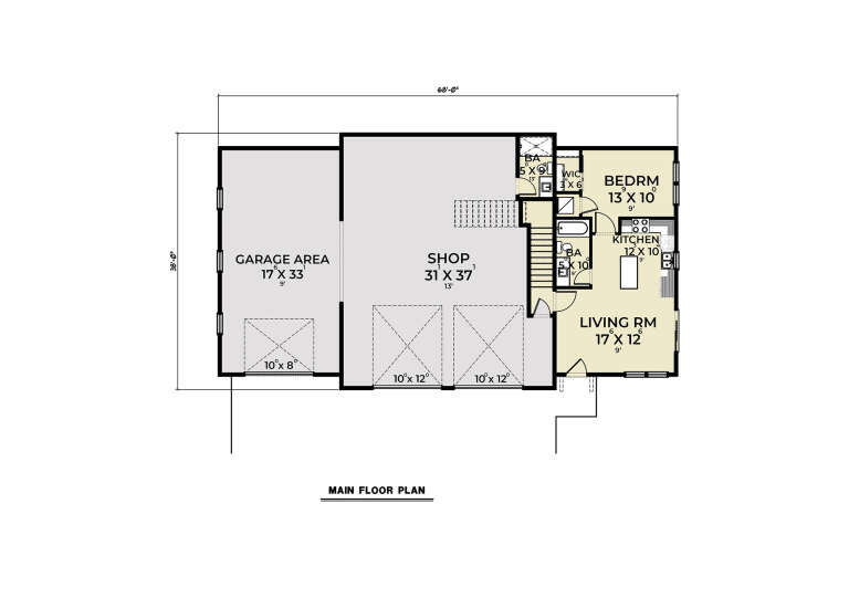 House Plan House Plan #31493 Drawing 1