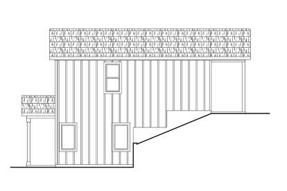 Cottage House Plan #035-01096 Elevation Photo