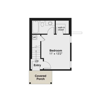 Basement Bedroom for House Plan #035-01096