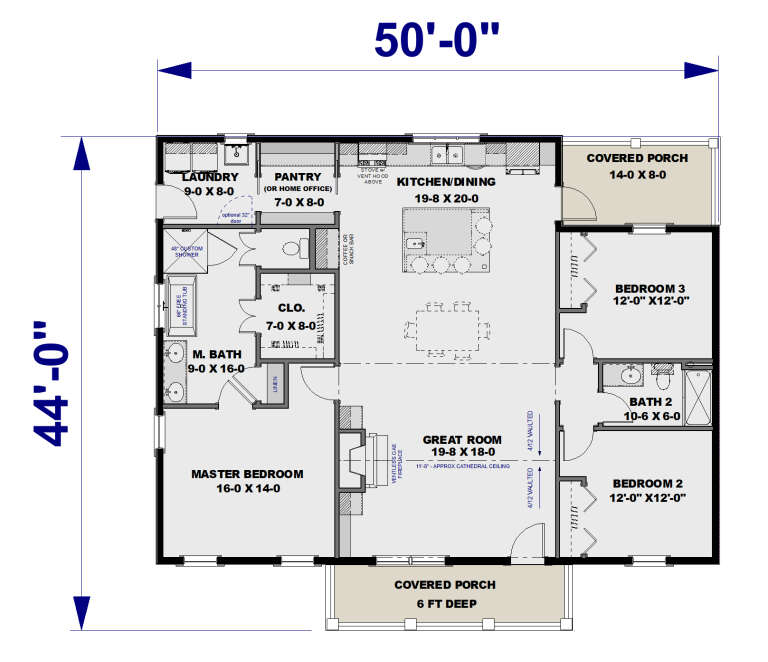 House Plan House Plan #31495 Drawing 1