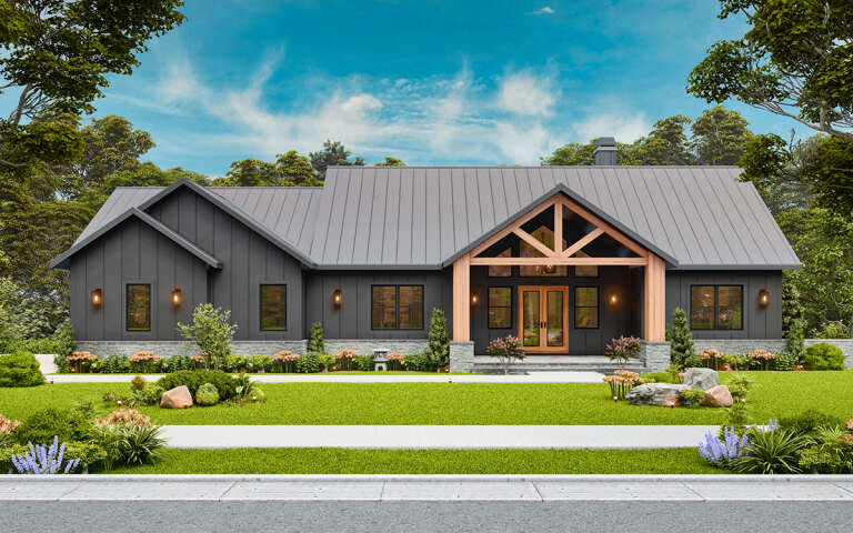 House Plan House Plan #31496 Front Elevation 