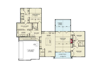 Main Floor  for House Plan #699-00389