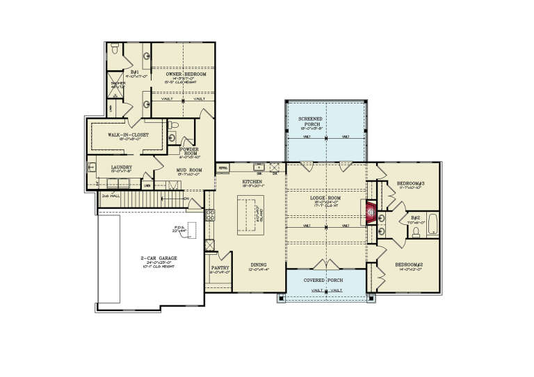 House Plan House Plan #31496 Drawing 1