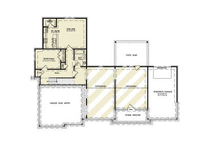 Basement for House Plan #699-00389
