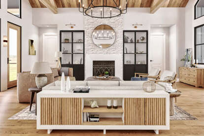 Modern Farmhouse House Plan #699-00389 Additional Photo