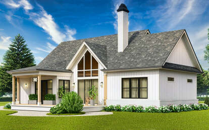 European House Plan #699-00390 Elevation Photo