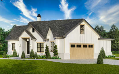 European House Plan #699-00390 Elevation Photo