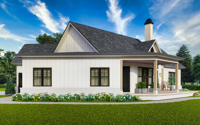 European House Plan #699-00390 Elevation Photo