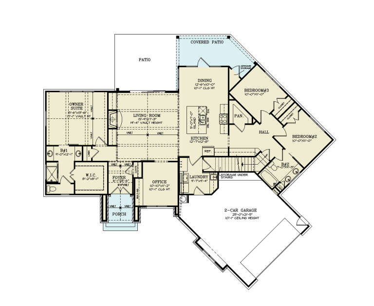 House Plan House Plan #31497 Drawing 1