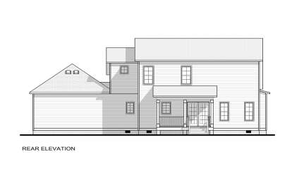 Cape Cod House Plan #6261-00014 Elevation Photo