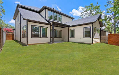 Modern House Plan #9185-00019 Build Photo