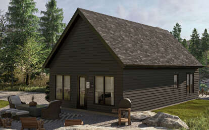 Modern House Plan #963-01020 Elevation Photo