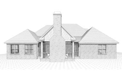 Craftsman House Plan #1070-00305 Elevation Photo