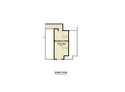 Bonus Room for House Plan #2464-00143