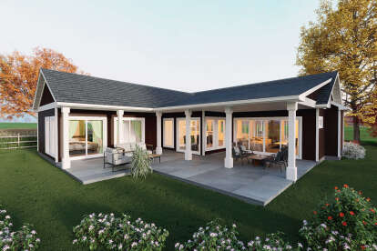 Craftsman House Plan #5984-00012 Elevation Photo