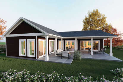 Craftsman House Plan #5984-00012 Elevation Photo