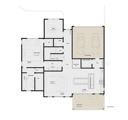 Main Floor  for House Plan #9185-00021