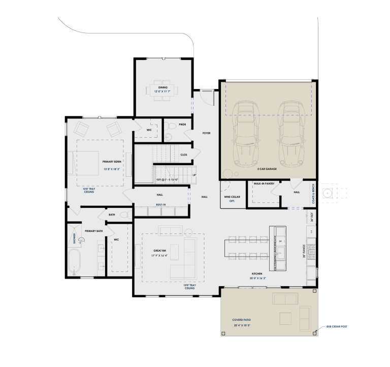 House Plan House Plan #31511 Drawing 1