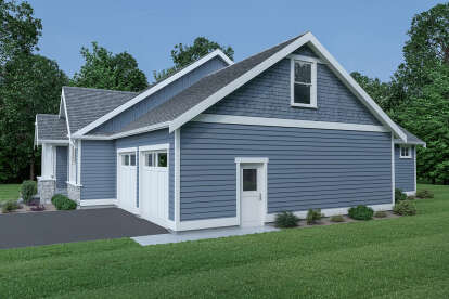 Craftsman House Plan #2464-00145 Elevation Photo