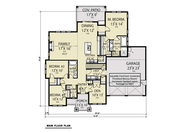 House Plan House Plan #31513 Drawing 1