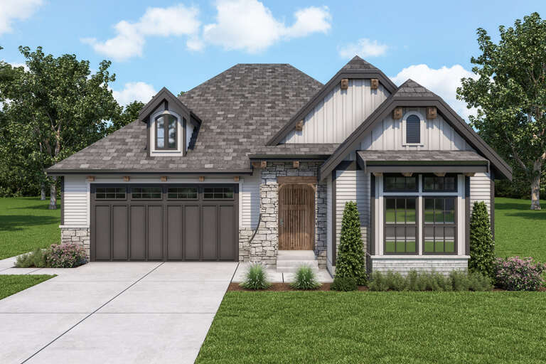House Plan House Plan #31514 Front Elevation 