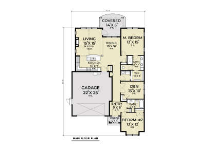 Main Floor  for House Plan #2464-00146