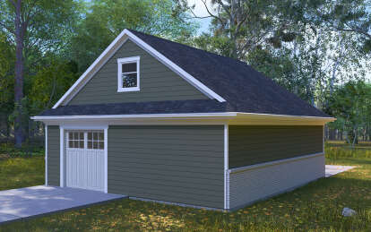 Traditional House Plan #2802-00307 Elevation Photo