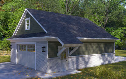 Traditional House Plan #2802-00307 Elevation Photo
