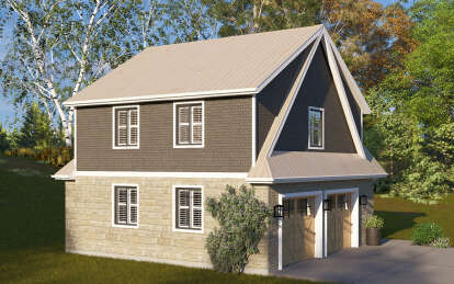 Traditional House Plan #2802-00308 Elevation Photo