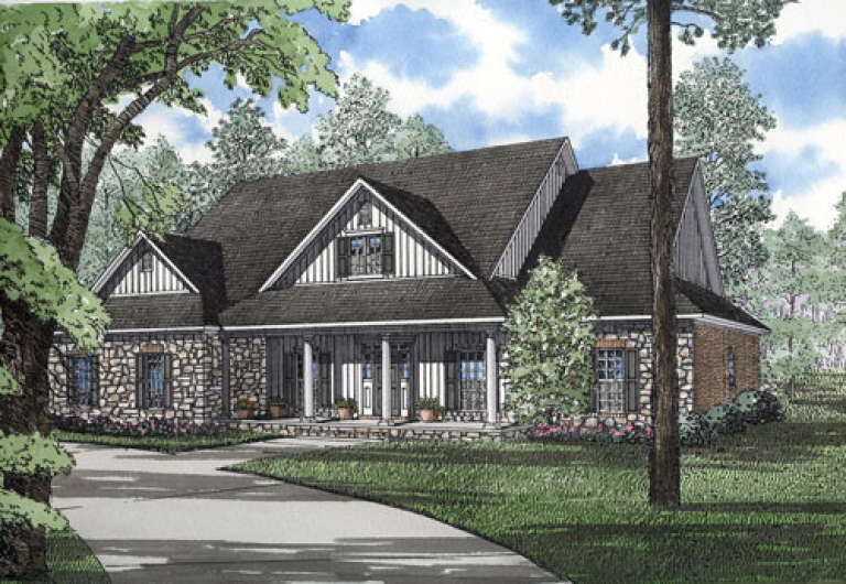 House Plan House Plan #3152 Front Elevation