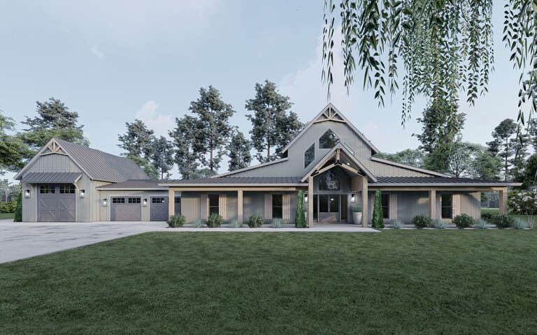 House Plan House Plan #31523 Front Elevation 