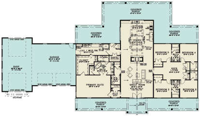 Main Floor  for House Plan #8318-00393