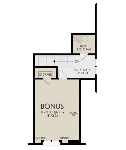 Second Floor for House Plan #2559-01051