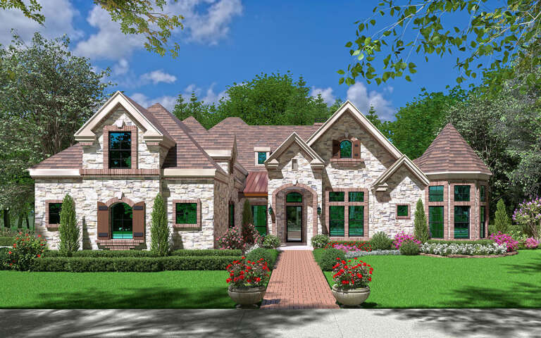 House Plan House Plan #31525 Front Elevation 