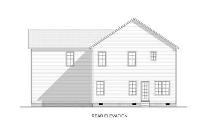 Traditional House Plan #6261-00018 Elevation Photo