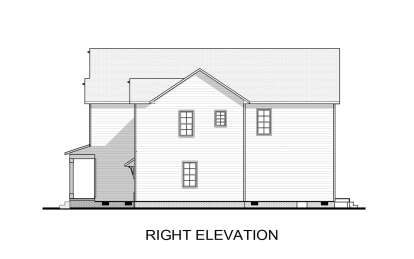 Traditional House Plan #6261-00018 Elevation Photo