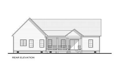 Country House Plan #6261-00019 Elevation Photo