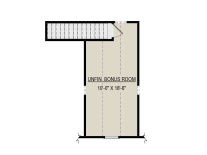 Bonus Room for House Plan #6261-00019