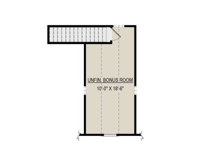 Bonus Room for House Plan #6261-00020