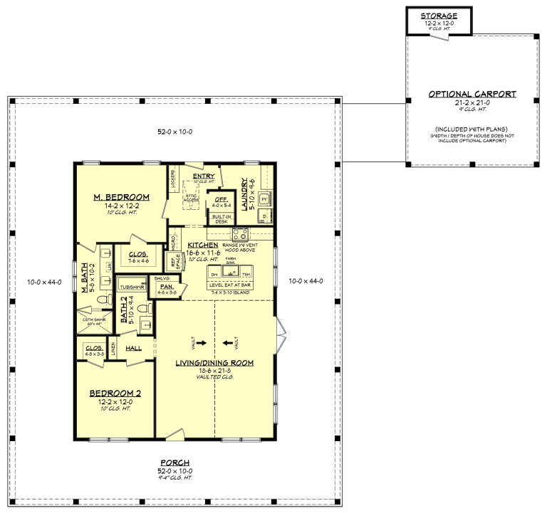 House Plan House Plan #31530 Drawing 1