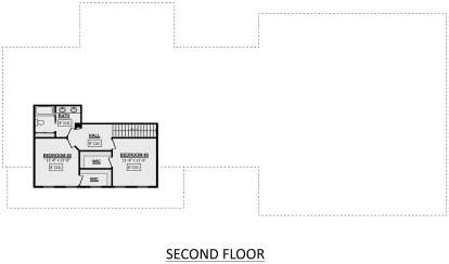 Second Floor for House Plan #1958-00042