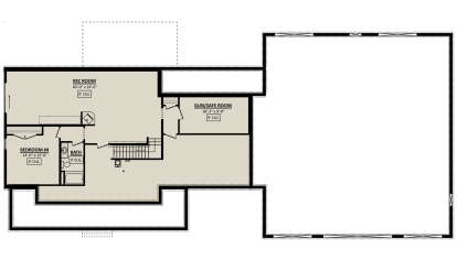 Basement for House Plan #1958-00042