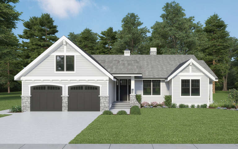 House Plan House Plan #31532 Front Elevation 
