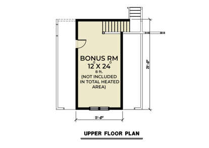 Bonus Room for House Plan #2464-00147