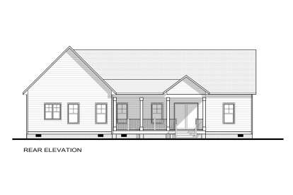 Country House Plan #6261-00021 Elevation Photo