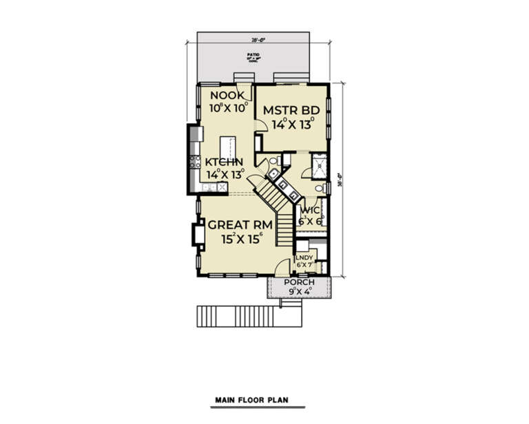 House Plan House Plan #31536 Drawing 1