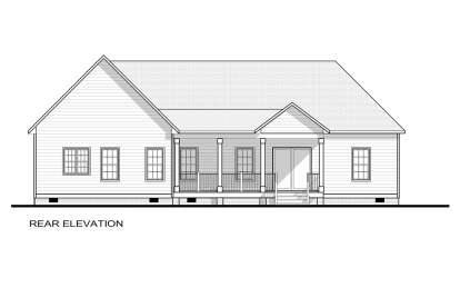 Country House Plan #6261-00022 Elevation Photo
