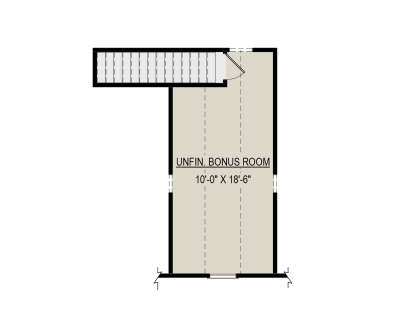 Bonus Room for House Plan #6261-00022